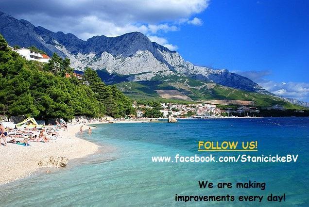 Stanicicke Apartments Baška Voda Exteriör bild